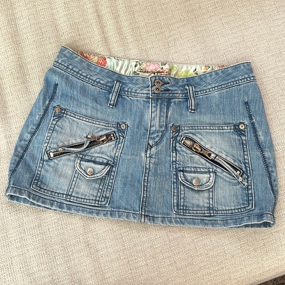 Parasuco Denim Jean Skirt